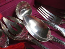 Load image into Gallery viewer, Vintage Gorham Melrose Pattern Sterling Silver 925 4 Piece Place Setting for 10 Plus Serving

