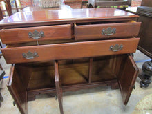 Load image into Gallery viewer, Vintage Temple-Stuart Cherry Server Buffet
