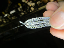 Load image into Gallery viewer, Vintage Alice Caviness Sterling Silver Germany Leaf Jewelry Brooch
