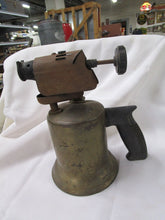 Load image into Gallery viewer, Vintage Brass and Plastic Handheld Blow Torch
