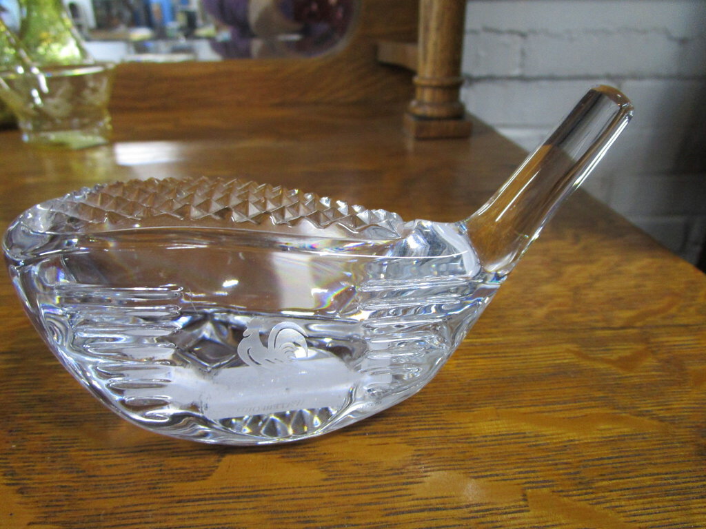 Waterford Crystal Golf Driver Head Paperweight