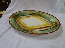 Load image into Gallery viewer, Vintage Vernonware Homespun Oval Serving Platter
