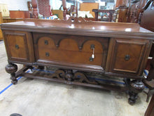 Load image into Gallery viewer, Jacobean Tudor Server Sideboard Buffet

