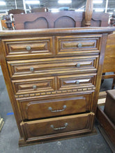 Load image into Gallery viewer, Vintage Basset Seven Drawer Tallboy Dresser
