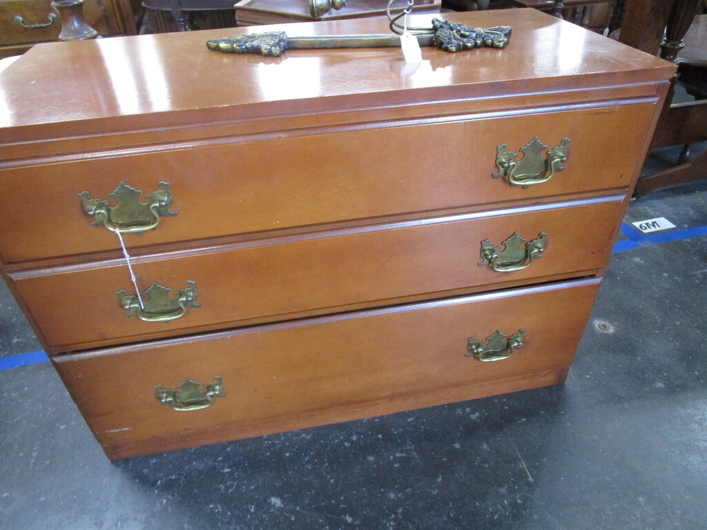 Vintage Three Drawer Dresser