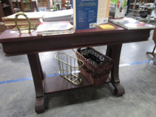 Load image into Gallery viewer, Vintage Empire Library Table Desk with Drawer
