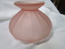 Load image into Gallery viewer, Vintage Federal Glass Frosted Pink Glass Pedestal Console Bowl
