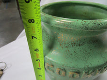 Load image into Gallery viewer, Vintage American Bisque Co. Ceramic Green/Gold Speckled Cookies Jar (No Lid)
