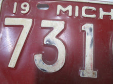Load image into Gallery viewer, 1971 Michigan Automobile License Plate Tag 7310-CG
