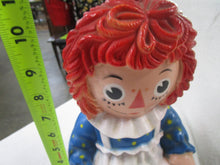 Load image into Gallery viewer, 1972 The Toy Co. Raggedy Ann Hard Plastic Coin Bank
