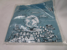 Load image into Gallery viewer, 1964-1965 Official New York World&#39;s Fair Aqua/Black/White Hostess Apron
