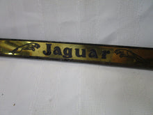 Load image into Gallery viewer, Vintage Brass &amp; Metal Jaguar License Plate Frame Holder
