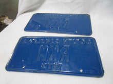 Load image into Gallery viewer, 1973 South Carolina Vanity Initial RKM License Plate Matched Pair

