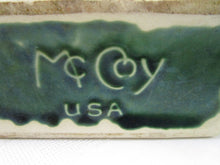Load image into Gallery viewer, Vintage McCoy Green Ceramic Five Finger Flower Vase
