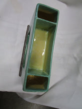 Load image into Gallery viewer, MCM Roseville USA 1005-9 Mint Green Ceramic Artwood Planter
