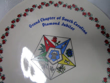 Load image into Gallery viewer, 1982 Order of the Eastern Star Diamond Jubilee Wall Souvenir Plate
