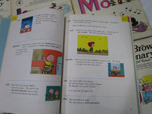 Load image into Gallery viewer, 1970&#39;s The Charlie Brown Dictionary by Schulz Complete Set Book 1 to Book 8
