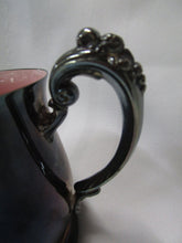 Load image into Gallery viewer, Vintage Reed &amp; Barton Silverplate with Pink Enamel Baby Girl Interior Children&#39;s Handled Mug
