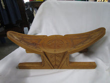 Load image into Gallery viewer, 1979 African Carved Wood Ceremonial Presentation Head Rest
