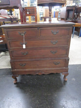 Load image into Gallery viewer, 1940&#39;s Lane Upright Cedar Storage Blanket Chest with Bottom Drawer
