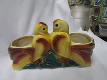 Load image into Gallery viewer, Vintage Love Birds Ceramic Double Planter
