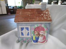 Load image into Gallery viewer, Vintage Good Company Ceramic Mouse House Cookie Jar House
