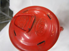 Load image into Gallery viewer, Vintage Dietz Junior No. 20 Hong Kong Red Metal Lantern with Clear Glass Globe
