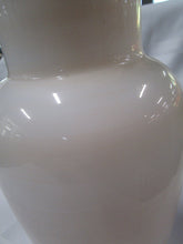 Load image into Gallery viewer, Vintage White Milk Glass Handpainted Poppy Vase

