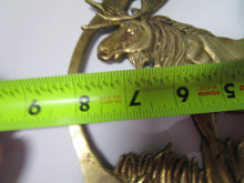 Load image into Gallery viewer, Vintage Royal Order Of Moose Brass Trivet Wall Plaque
