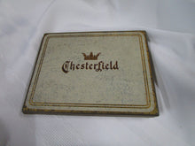 Load image into Gallery viewer, Vintage Chesterfield Metal Hinged Back Tobacco Cigarette Tin Holder
