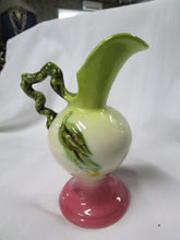 Load image into Gallery viewer, Vintage Hull USA W6-6 1/2&quot; Glossy Woodland Small Ewer Pitcher
