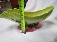 Load image into Gallery viewer, Vintage Hull USA Glossy Woodland Decor Console Bowl
