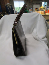 Load image into Gallery viewer, 1960&#39;s Brown Alligator Womens Leather Handbag
