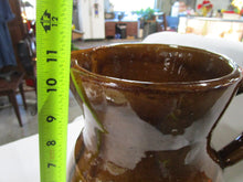 Load image into Gallery viewer, Vintage Brown Stoneware One Gallon Pottery Pitcher
