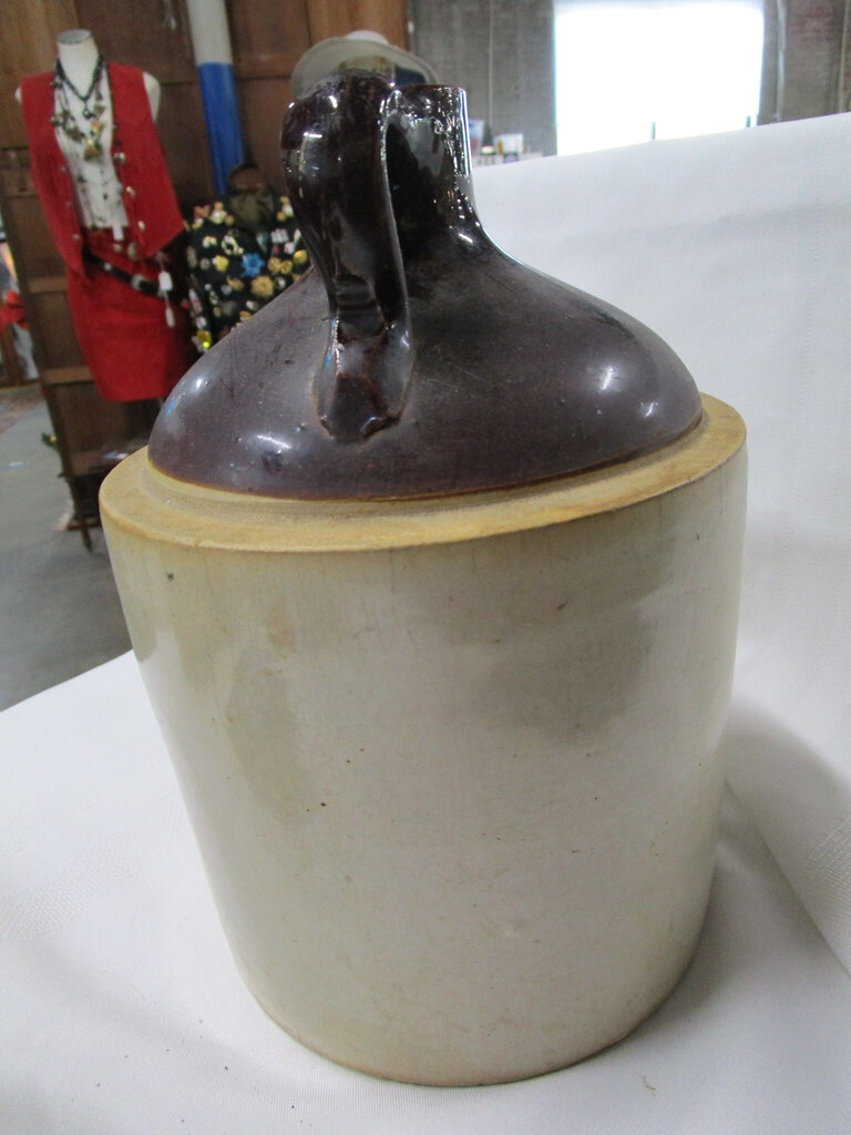 Western Stoneware Whiskey Crock offers 1 Gallon Little Brown Jug Maple Leaf Corn Cob