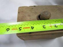 Load image into Gallery viewer, Antique Solid Dovetailed Wood Butter Mold Press
