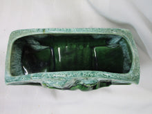 Load image into Gallery viewer, Vintage Green Drip Glaze Rocking Horse Ceramic Indoor Small Planter
