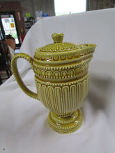 Load image into Gallery viewer, Vintage Royal Sealy Japan Amber Ceramic Coffee Tea Pot
