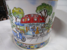 Load image into Gallery viewer, Seltmann Weiden Bavaria Retro Disco Biscuit Cookie Jar with Lid
