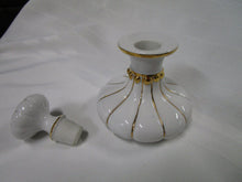 Load image into Gallery viewer, Vintage Irving Rice White Porcelain Perfume Dresser Bottle with Stopper
