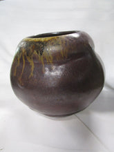 Load image into Gallery viewer, Steve Zawojski Artist Signed Medusa Art Pottery Short Vase
