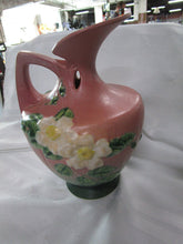 Load image into Gallery viewer, Vintage Roseville White Roses 990-10 Pottery Ewer Pitcher
