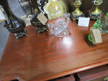 Load image into Gallery viewer, Vintage Mahogany Floral Carved Eight Drawer Highboy Breakfront Dresser
