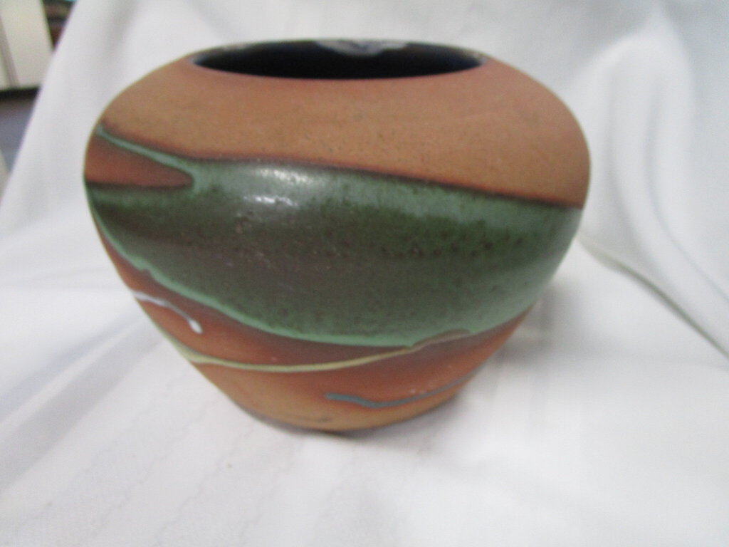 Vintage Alfa Dom Dominican Republic Art Pottery Vase