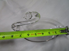 Load image into Gallery viewer, Vintage Duncan Miller Clear Glass Swan Trinket Ring Dish
