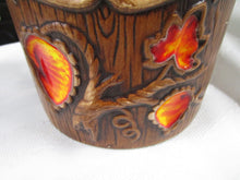 Load image into Gallery viewer, Vintage Treasure Craft USA Ceramic Wood Look Coffee Canister Jar
