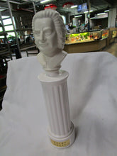 Load image into Gallery viewer, Vintage Bach&#39;s Booze Cream Porcelain Musical Empty Liquor Decanter
