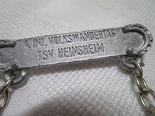 Load image into Gallery viewer, 1980&#39;s German TSV Heinsheim Walking Hiking Medal
