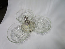 Load image into Gallery viewer, Vintage Princess House Silverplate Regency Trio Serving Set with Base
