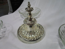 Load image into Gallery viewer, Vintage Princess House Silverplate Regency Trio Serving Set with Base
